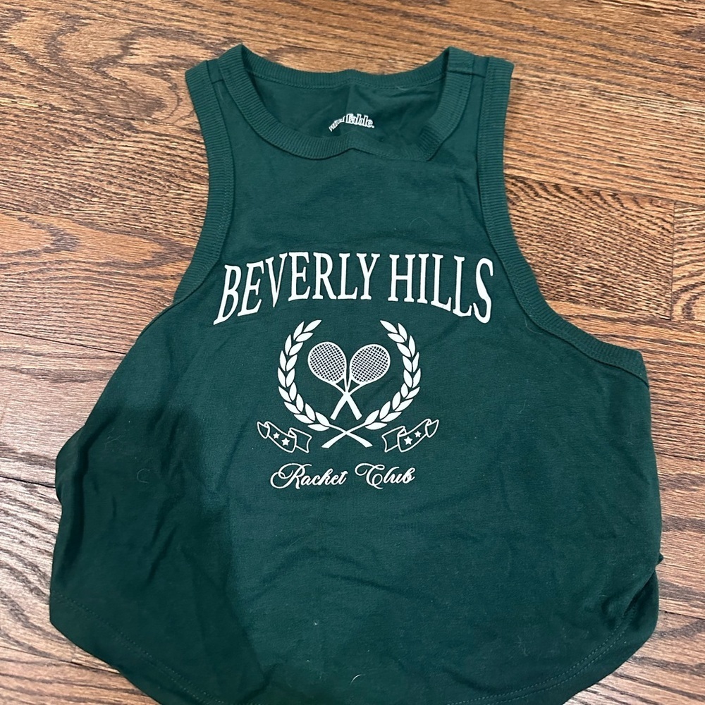 Beverly Hills Racket Club Halter Tank Top